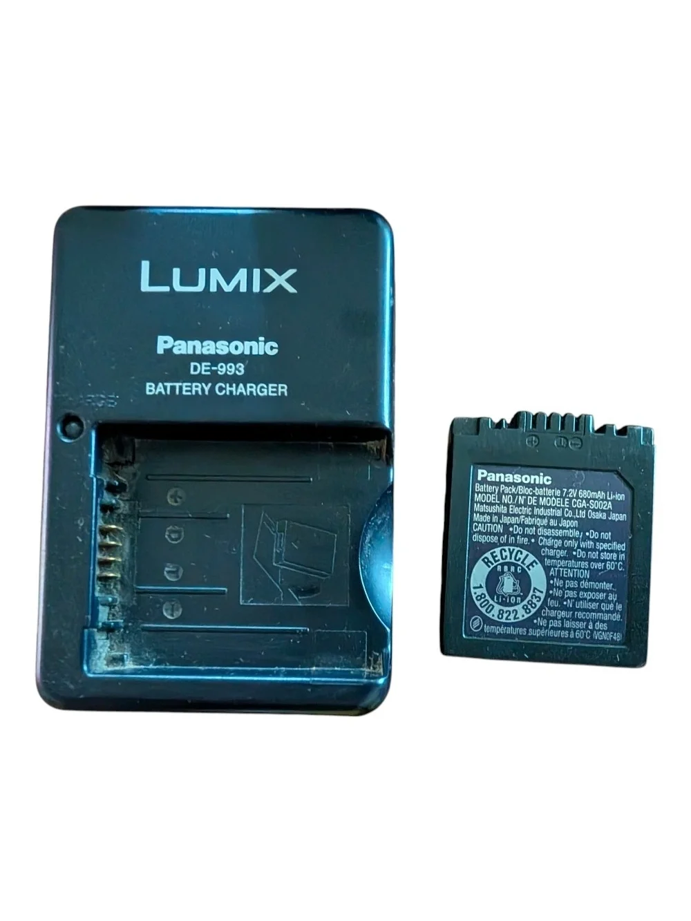 Panasonic Lumix Black DMC-FZ5 Compact Digital Camera with Charger & Manual